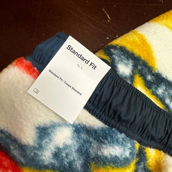 Jordan Mens Multicolor Essentials Mountainside Pockets Fleece Sweatpants Size XL - Picture 4 of 5